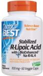 Doctor's Best Acid R-lipoic stabilizat, 100 mg, capsule - Doctor's Best 60 buc