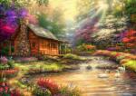 Bluebird Puzzle 90211 - Brookside Retreat - 1000 db-os puzzle (90211)