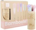 Ilu Set pensule de machiaj, 5 buc. - Ilu Brush + Bamboo Tube Set