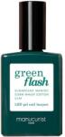 Manucurist Gel-lac pentru unghii - Manucurist Green Flash Led Gel Nail Laquer Dark Pansy