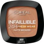 L'Oréal Pudră cu efect de bronz pentru față - L'Oreal Paris Infallible 24h Freshwear Bronzer 250 - Light