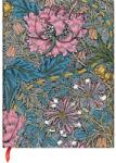 Paperblanks Jegyzetfüzet ultra vonalas Paper Blanks keményfedeles gumis William Morris: Morris pink honeysuckle (PB9385-5)