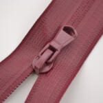 Takoy Fermoar Sarah impermeabil cu 2 cursori de 5 mm - bordo 80 cm