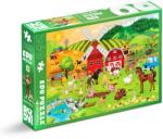 D-Toys Edu Puzzle pentru Copii de 7 Ani, Animale de la Fermă, 240 piese (79244-02) Puzzle