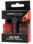 Magic Studio Set 2 bucati Lac de unghii Duo Perfect Match, 3 Intense Redis, 10 ml, Magic Studio