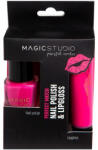 Magic Studio Set Perfect Match, Gloss de buze si lac Unghii Nr 3 Passion Red, Magic Studio