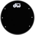 DW DRUMS Черна кожа за бас барабан (каса) 20" DRDHGB20K - DW Gloss