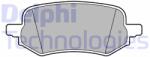 DELPHI set placute frana, frana disc DELPHI LP3649 (LP3649)