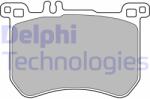 DELPHI set placute frana, frana disc DELPHI LP2507 (LP2507)