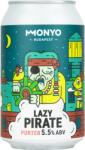 MONYO Brewing Co. Lazy Pirate Porter típusú felsőerjesztésű szűretlen sör 5, 5% 330 ml