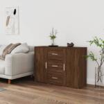 vidaXL Servantă, stejar maro, 91x29, 5x65 cm, lemn compozit (823349) Comoda