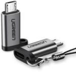 UGREEN US133 OTG - micro USB adapter (szürke) (50590) - scom