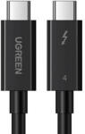 UGREEN US501 USB-C-USB-C kábel, Gen3, 100 W, 4K, 0, 8 m (fekete) (30389) - scom