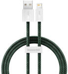 Baseus Cablu USB pentru seria Lightning Baseus Dynamic 2, 2.4A, 1m (verde)