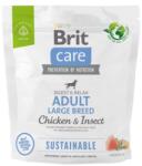 Brit CARE Sustainable Adult Large breed chicken insekt felnőtt nagytestű kutyáknak csirkével és rovarokkal 1kg