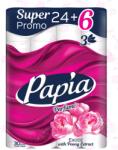 Papia 24+6бр Тоалетна Хартия Трипластова Exotic Папия / Papia (Р-489102)