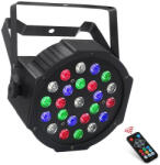 Thunder Germany LPB-241 (24x1W) RGBW LED PAR fényeffekt + DMX+ TÁVIRÁNYÍTÓ + AKKU - mkaudio
