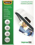 Fellowes Meleglamináló fólia, 100 mikron, A5, fényes, 100 db, FELLOWES (IFW53510) (IFW53510)