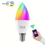 NOUS Pachet 2x Bec LED Nous P4 Smart WiFi RGB Bulb С37, 4.5W, 380 lm, E14 Clasa F (P4-2)