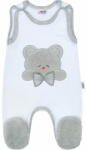  NEW BABY Luxus Honey Bear baba pulóver 3D applikációval - 62 (3-6m)