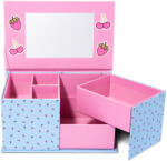 Aquarius Cosmetic Trusa machiaj copii, MARTINELIA YUMMY JEWELLERY BOX, cutie goala pentru cosmetice copii, pentru fetite, W19 x H9x D12cm