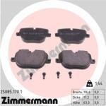 ZIMMERMANN set placute frana, frana disc ZIMMERMANN 25085.170. 1 (25085.170.1)