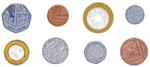 Learning Resources Set cu 700 monede de jucarie (lire) (LSP1800-BLK)