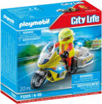 Playmobil City Life Mentőmotor villogó fénnyel (71205)