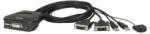 ATEN CS22D 2-Port USB DVI Cable KVM Switch with Remote Port Selector (CS22D) - tobuy