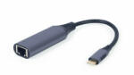Gembird A-USB3C-LAN-01 USB Type-C Gigabit network adapter Space Grey (A-USB3C-LAN-01) - tobuy