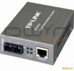 TP-LINK Convertor RJ45 1000M la fibra SC single-mode 1000M, Full-duplex, pana la 15Km, montabil in sasiu, TP (MC210CS)