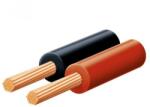 USE Hangszóróvezeték, piros-fekete, 0, 15mm, 2m/tekercs (KL 0,15/2)