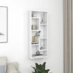 vidaXL Raft de perete, alb, 36x16x90 cm, PAL (803011) Raft