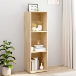 vidaXL Bibliotecă/Comodă TV, stejar Sonoma, 36 x 30 x 114 cm, PAL (800138) Biblioteca