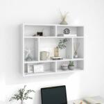 vidaXL Raft de perete, alb, 75x16x55 cm, PAL (803002) Raft