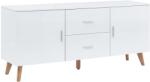 vidaXL Servantă, alb, 160x40x70 cm, MDF (247305) Comoda