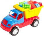 Burak Toys Legomion Mic, Camion + piese tip lego, diverse culori, Burak Toys 1002951
