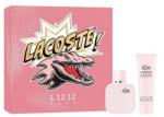 Lacoste Eau de Lacoste L. 12.12 Pour Elle Rose Ajándékszett, Eau de Parfum 50 ml + Testápoló 50 ml, női