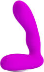 Pretty Love Stimulator Prostata Piper Functie Vibratoare si Pulsatoare, Silicon, USB, Mov, 11.7 cm