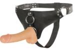 LyBaile Strap-on Ultra Cyberskin, PVC, Natural, 17.5 cm