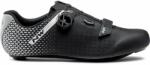 Northwave Core Plus 2 Shoes Black/Silver 44, 5 Pantofi de ciclism pentru bărbați (80211012-17-44.5)