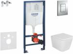 GROHE Rapid SL - Set pentru montare încastrată, toaletă Arkas și capac softclose, clapetă Skate Cosmopolitan, crom SANI11BA1102 (SANI11BA1102)