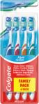 Colgate Triple Action Family Pack fogkefe Medium 4db