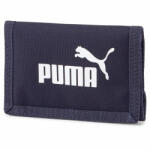 PUMA tépőzáras vászon pénztárca sötétkék