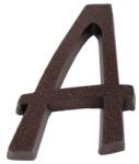 JKH Alumínium házszám "A" betű barna 11cm (3970051)