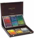Caran d'Ache Classic Neocolor II akvarellkréta készlet - 84 db, fadobozos