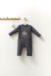 BabyJem Salopeta cu volanase pentru bebelusi monster, tongs baby (culoare: gri, marime: 6-9 luni) - bekid - 67,11 RON