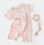 BabyJem Salopeta cu panataloni scurti - 100% bumbac organic - roz, baby cosy (marime: 9-12 luni) - bekid - 81,34 RON