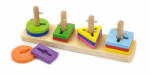 Viga Toys Sortator stivuitor labirint, viga (50968) - bekid