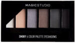 Magic Studio Paleta Farduri Pocket Colors, 6 culori, Nr. 3 Smoky, Ref 30770, Magic Studio